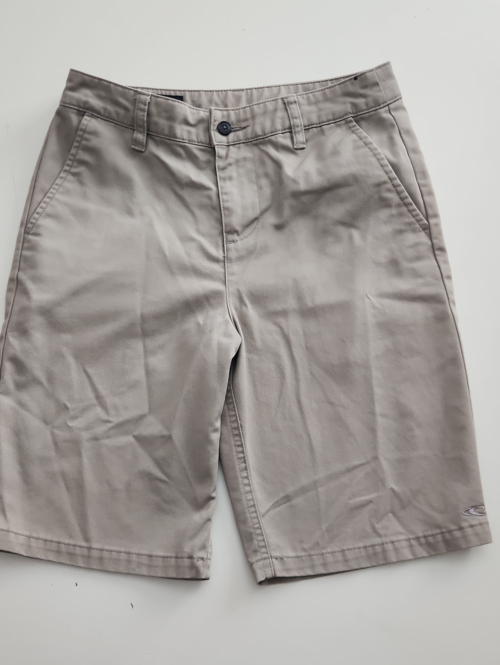 ONeill Boys Khaki Tan Loaded Hybrid Shorts Swim Boardshorts Walk Waist 26